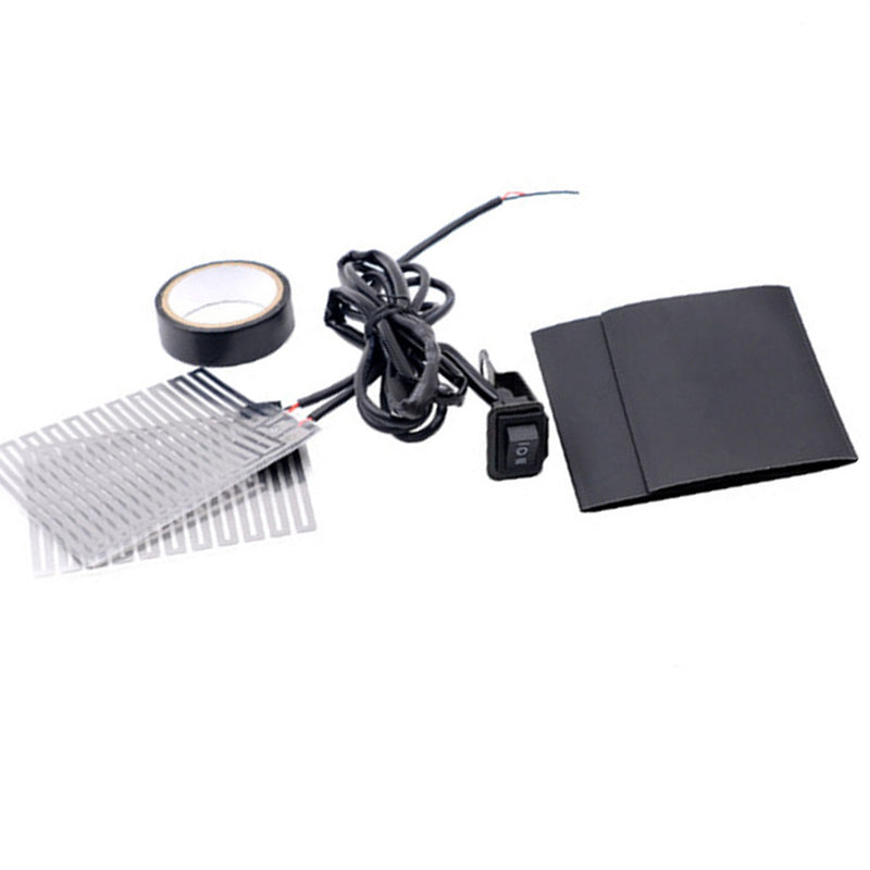 1 Universal 12V Motorcycle Hot Heated Grips Inserts Handle Handlebar Warmer New