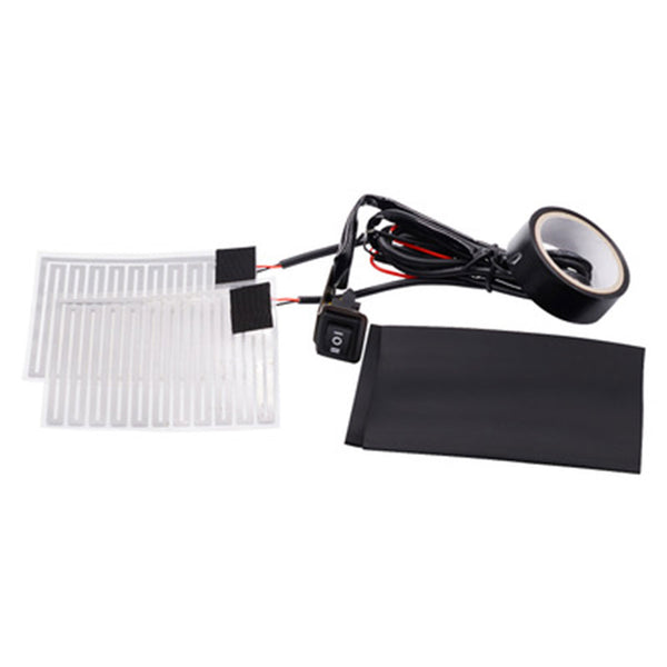 1 Universal 12V Motorcycle Hot Heated Grips Inserts Handle Handlebar Warmer New