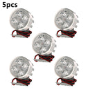 5 x Motorcycle Electric Scooter 4 beads Spotlights LED Lens Headlights Hot