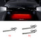 1/2pcs 48LED Motorcycle Rear Tail Light Strip Red/Amber Signal Brake DC 12V