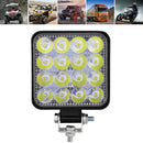 48W LED Work Light Truck Tractor Flood Lights Spot Lamp 12V 24V Square