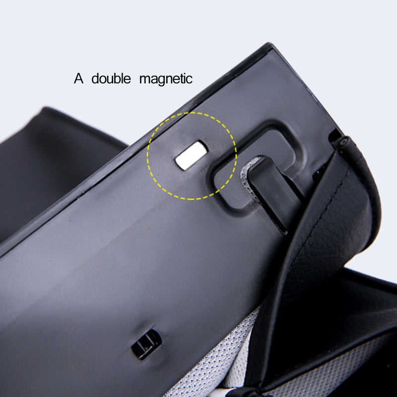 1 x Car-mounted Trash Can Debris Bucket Car Seat Back Hanging Garbage Bag New