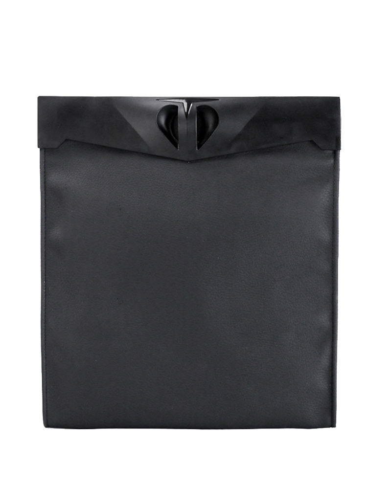 1 x Car-mounted Trash Can Debris Bucket Car Seat Back Hanging Garbage Bag New