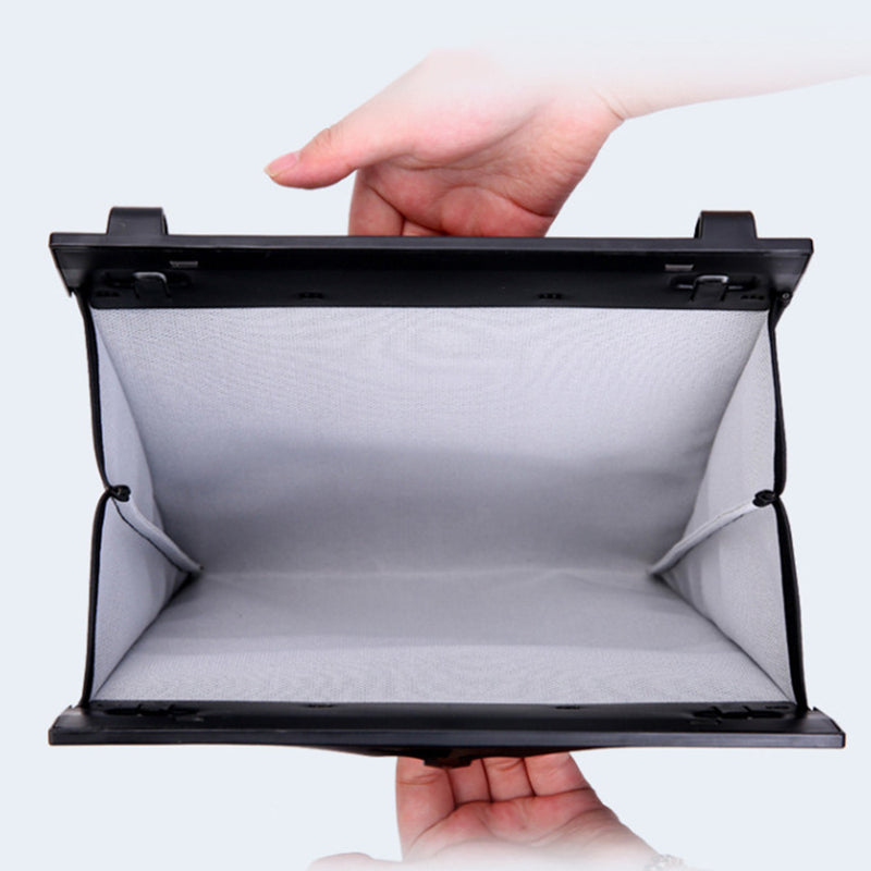 1 x Car-mounted Trash Can Debris Bucket Car Seat Back Hanging Garbage Bag New