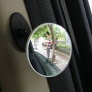Car Rear Convex Mirror 360 Wide Round Degree Frameless Blind Spot Safety