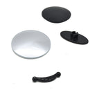 Car Rear Convex Mirror 360 Wide Round Degree Frameless Blind Spot Safety