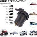 1x 4.2 A Waterproof USB Charger Port Phone Led Voltmeter For Car Motorcycle