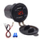 1x 4.2 A Waterproof USB Charger Port Phone Led Voltmeter For Car Motorcycle