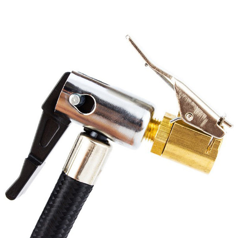 1 x Car Air Pump Nozzle Adapter Truck Tire Inflator Valve Connector Head Clip