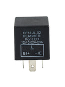 1pc 3Pin Car Flasher Relay Fix LED Light Turn Signal Hyper Flash CF13 JL-02 Nice