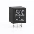 1pc 3Pin Car Flasher Relay Fix LED Light Turn Signal Hyper Flash CF13 JL-02 Nice