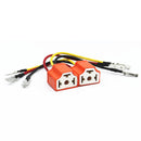 2 Pcs H4 9003 Ceramic Wire Harness Plug Cable Headlights Connector Extension New