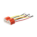2 Pcs H4 9003 Ceramic Wire Harness Plug Cable Headlights Connector Extension New
