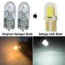 20 x T10 194 168 W5W COB 8SMD LED for CANBUS Silica License Light Bulb new hot