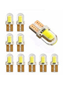 20 x T10 194 168 W5W COB 8SMD LED for CANBUS Silica License Light Bulb new hot