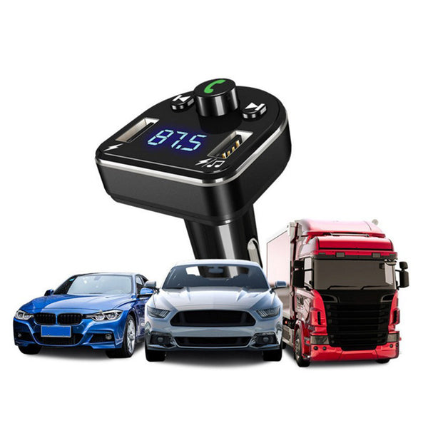 Car-Charger Usb-Ports with Mp3 Player Function Car-Fm-Transmitter Bluetooth