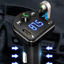 Car-Charger Usb-Ports with Mp3 Player Function Car-Fm-Transmitter Bluetooth