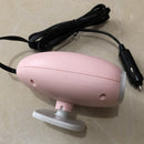 1 Pcs Portable DC 12V Car Vehicle Cooling Heating Heater Fan Air Purification