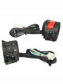 2 x Motorcycle 7/8" Handlebar Horn Turn Signal Light Controller Electrical