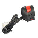 Motorcycle 7/8" Handlebar Horn Turn Signal Electrical Start Switch Waterproof