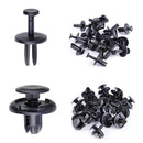 192pcs Universal Car Black Plastic Buckle Rivet Fixing Fastener Clips Set Parts
