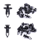 192pcs Universal Car Black Plastic Buckle Rivet Fixing Fastener Clips Set Parts