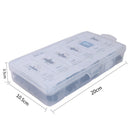 100PCS Fastener Clips Auto Plastic Screw 8MM Fender Buckle Fixed Universa