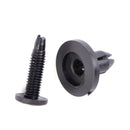 100pcs Car Plastic Rivets Buckle + Fastener Removal Tool for Universal vehicle