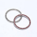 1PC Car Engine Start Stop Push Button Knob Key Switch Sparkling Bling Ring Trim