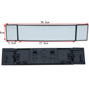 1 Pcs Tri-Fold Surface Rear View Mirror Reversing Wide Abs Glass Useful