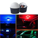 LED Car USB Atmosphere Light Mini RGB Voice control Lamp for Party Karaoke