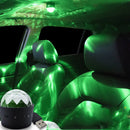 LED Car USB Atmosphere Light Mini RGB Voice control Lamp for Party Karaoke