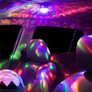 LED Car USB Atmosphere Light Mini RGB Voice control Lamp for Party Karaoke