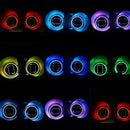 1 x Car LED colorful coasters Solar water coasters newest