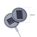 1 x Car LED colorful coasters Solar water coasters newest