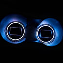 1x Colorful Solar LED Car Cup Coaster Bottle Holder Pad Mat Atmosphere Light