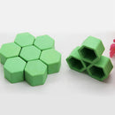 20Pcs Auto Wheel Tyre Valve Stems Air Dust Screw Cover Caps Silicone