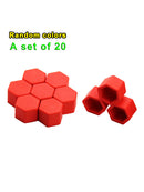 20 Pcs Wheel Tyre Air Dust Cover Screw Caps Tire Valve Stems Car new hot