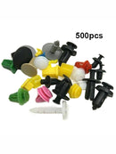 500 x Mixed Auto Fastener Vehicle Car Bumper Clips Retainer Fastener Rivet