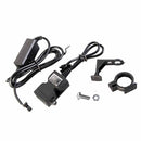 1 * Universal Motorcycle Handlebar Waterproof Dual USB Socket Charger Durable