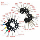 38Pcs Car Terminal Removal Tool Wire Plug Connector Extractor Puller Pin