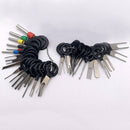 38Pcs Car Terminal Removal Tool Wire Plug Connector Extractor Puller Pin