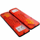 2pcs 19-LED Car Truck Tail Light Brake Stop Turn Signal Lamp Universal New Hot