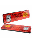 2pcs 19-LED Car Truck Tail Light Brake Stop Turn Signal Lamp Universal New Hot