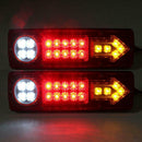 2pcs 19-LED Car Truck Tail Light Brake Stop Turn Signal Lamp Universal New Hot