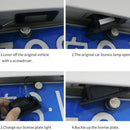 1Pair 24 LED Error Free License Plate Lights for BMW 92-99 BMW 3-series E36