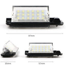 1Pair 24 LED Error Free License Plate Lights for BMW 92-99 BMW 3-series E36