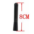 3" Real Carbon Fiber Screw-in Short Antenna Aerial Mast Universal Fit Car Black