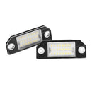 2pcs LED Number License Plate Light Lamp For Ford Focus C-MAXI MK2 2003-2008