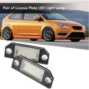 For Ford Focus License Plate Light MK2 C-MAX I LED License Plate